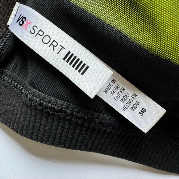 Bundle of 3 Bras Victoria's Secret Uplift Semi Demi VSX Sports Bra Swim Sz 34D - Picture 7 of 14